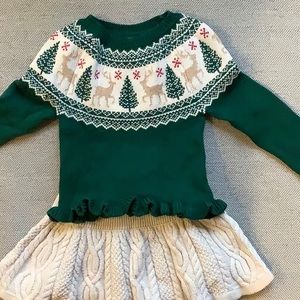 Toddler Girl’s Christmas Holiday Outfit